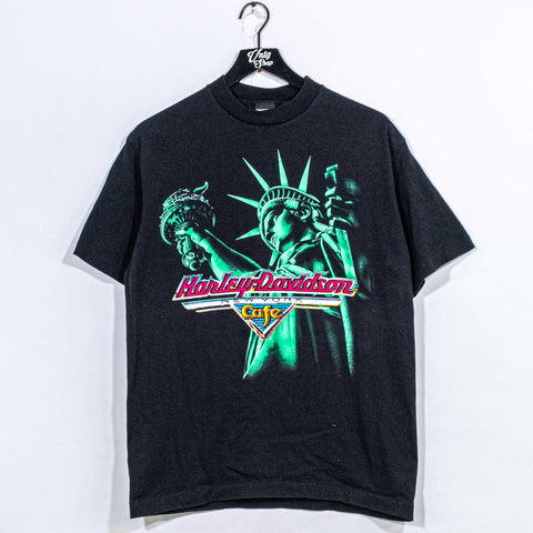 Harley Davidson Cafe New York T-Shirt Statue of Liberty