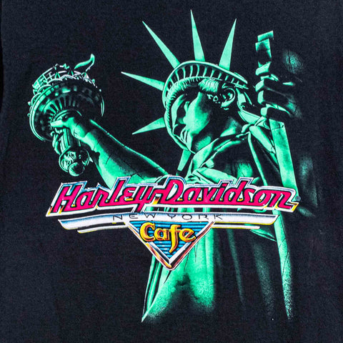 Harley Davidson Cafe New York T-Shirt Statue of Liberty
