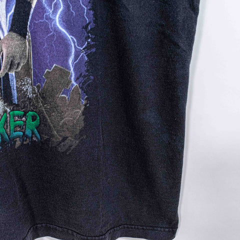 The Undertaker WWF T-Shirt Cross Lightning Titan Sports