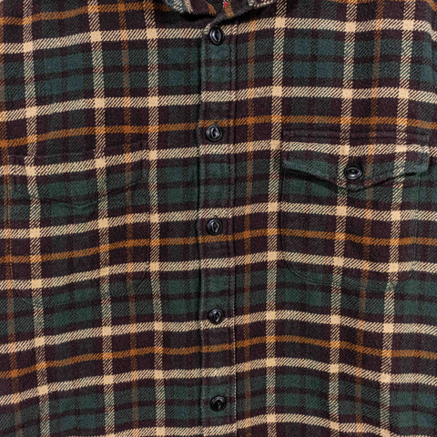 Taylor Stitch Crater Shirt Espresso Plaid Flannel