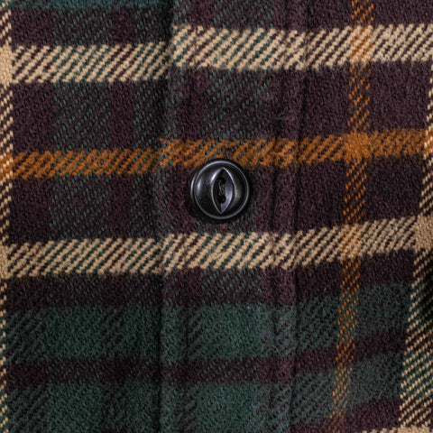 Taylor Stitch Crater Shirt Espresso Plaid Flannel
