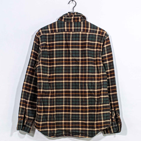 Taylor Stitch Crater Shirt Espresso Plaid Flannel