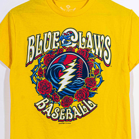 Lakewood Blue Claws Grateful Dead T-Shirt