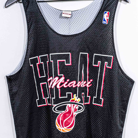 Miami Heat Mitchell & Ness Reversible Mesh Practice Jersey