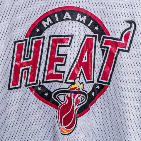 Miami Heat Mitchell & Ness Reversible Mesh Practice Jersey