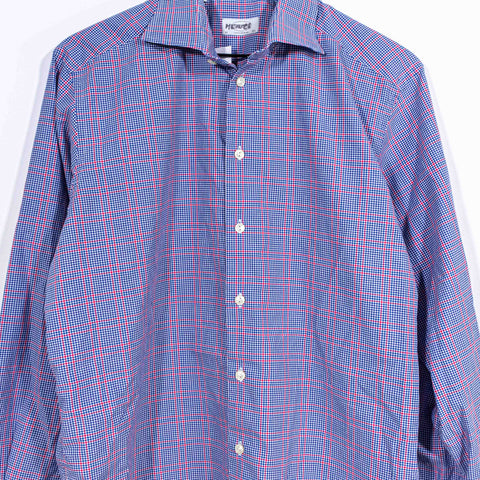 ETON Contemporary Gingham Plaid Button Shirt