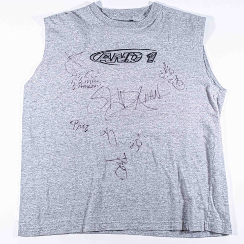 And1 Streetball Mixtape Autographed Tank T-Shirt