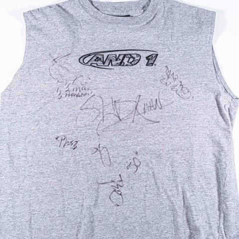 And1 Streetball Mixtape Autographed Tank T-Shirt