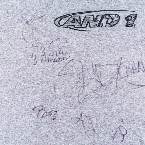 And1 Streetball Mixtape Autographed Tank T-Shirt