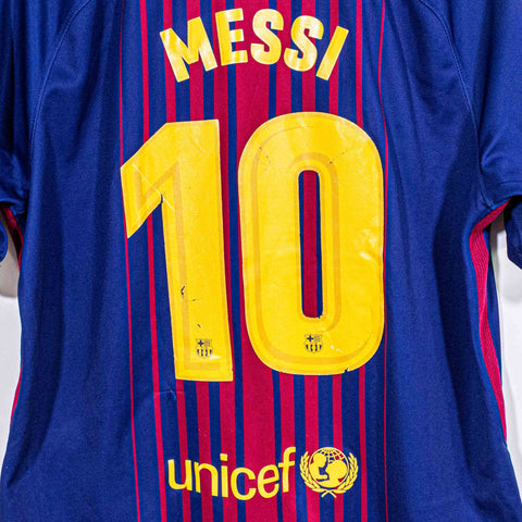 Barcelona FC Nike 2017 Jersey #10 Messi
