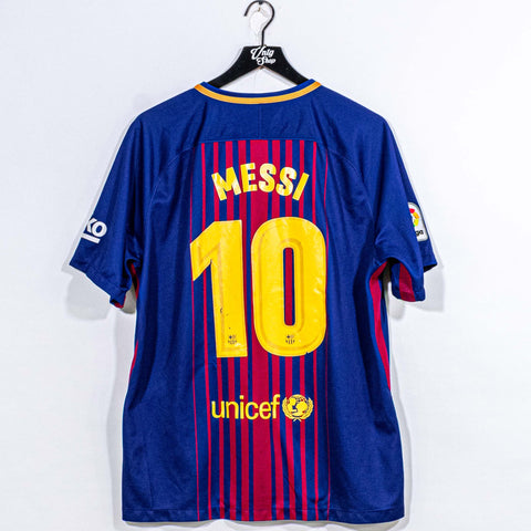 Barcelona FC Nike 2017 Jersey #10 Messi