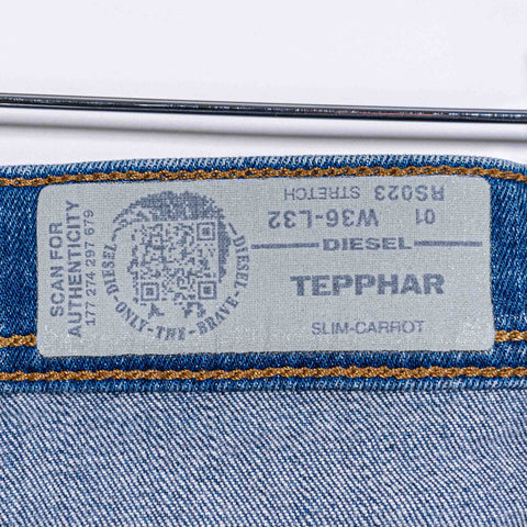 Diesel Tepphar Jeans Slim Carrot Stretch