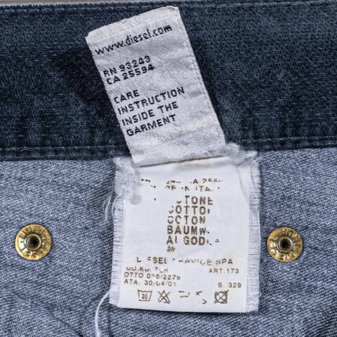 Diesel Velour Jeans Made in Italy