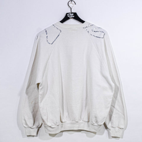 Mercedes Benz Sequin Sweatshirt Hip Hop