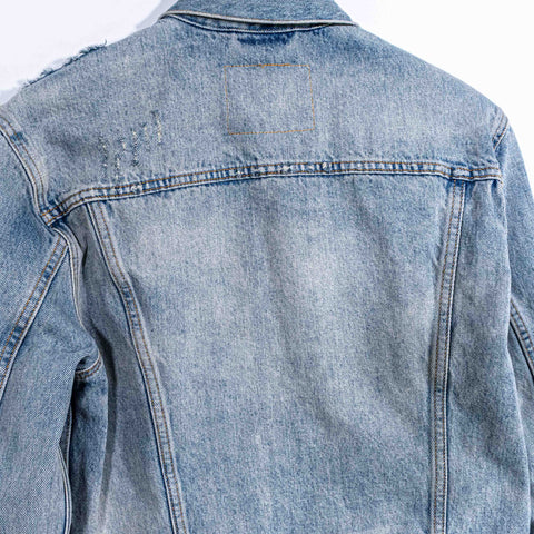 Levis Denim Trucker Jacket Distressed