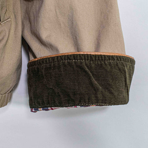 Orvis Plaid Lined Bomber Jacket