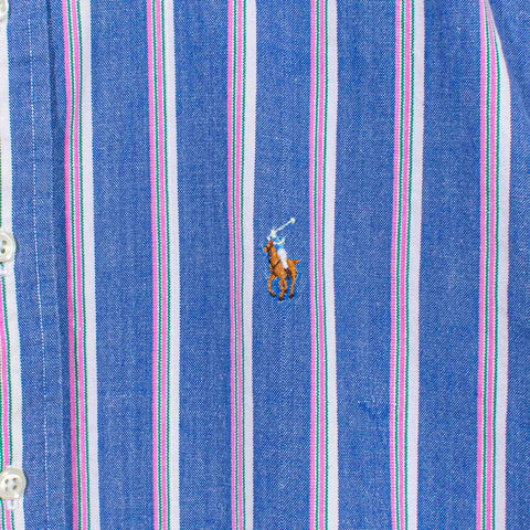 Polo Ralph Lauren Pony Button Down Striped Oxford Shirt