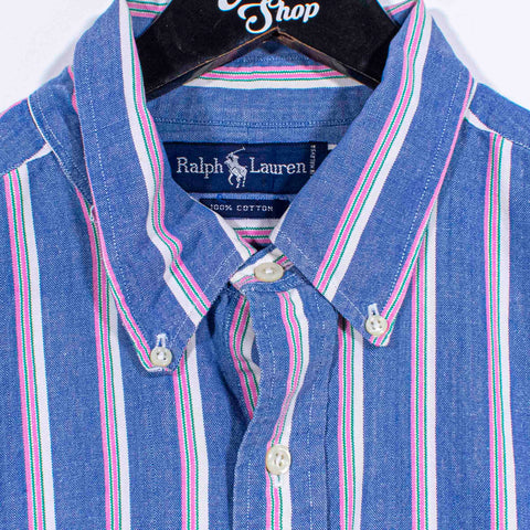 Polo Ralph Lauren Pony Button Down Striped Oxford Shirt