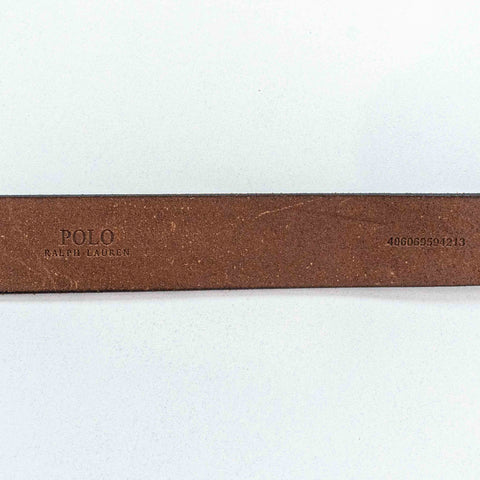 Polo Ralph Lauren Brown Leather Belt Size 60 / 150