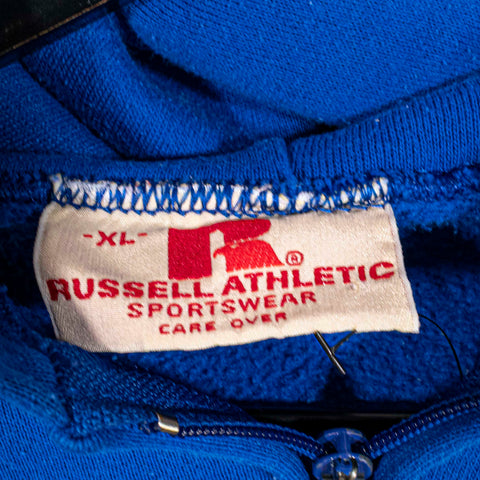 Russell Athletic Blank Zip Hoodie Sweatshirt