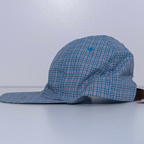 Tommy Hilfiger Flag Plaid Hat Leather Strap