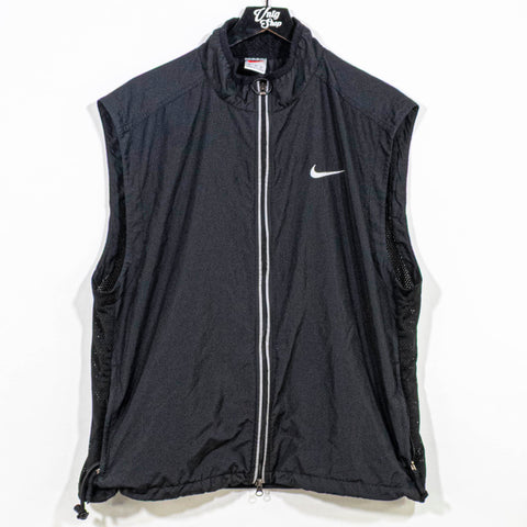 Nike Swoosh Reflective Zip Windbreaker Vest