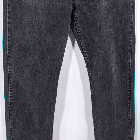 Levis 505 Regular Fit Sun Faded Black Denim Jeans
