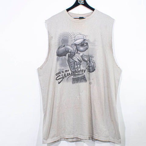 Popeye This Is My Situation Sleeveless T-Shirt Jersey Shore