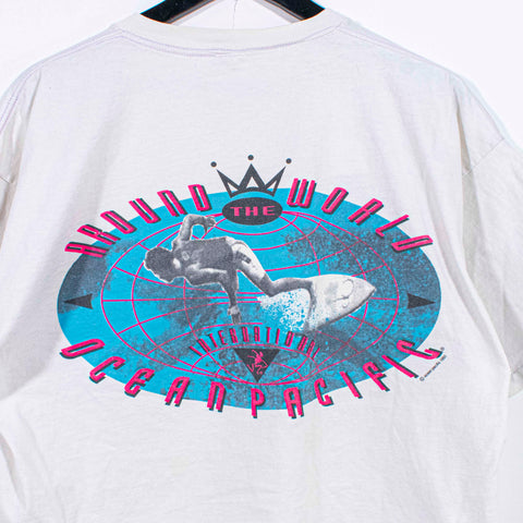Ocean Pacific Surf T-Shirt Around The World 1991