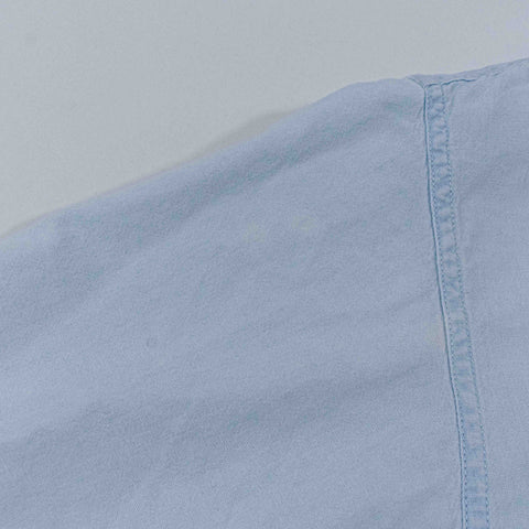 Banana Republic Short Sleeve Cotton Denim Button Down Shirt