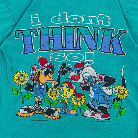 1995 Warner Bros Looney Tunes I Don't Think So T-Shirt