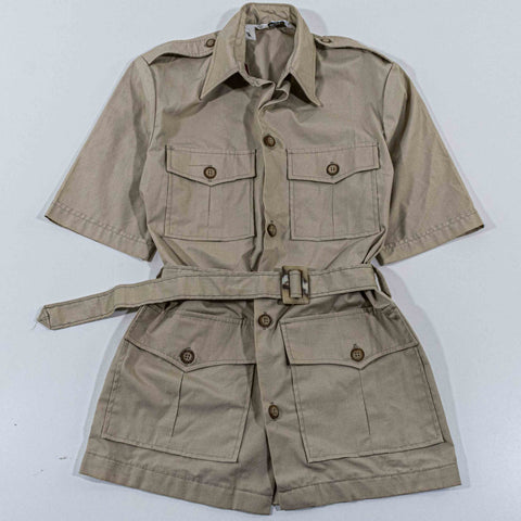 Woolrich Belted Safari Shirt Jacket Made in USA