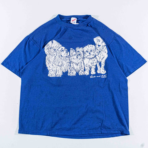 Dogs T-Shirt Linda Lori Heads & Tails