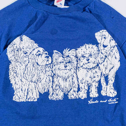 Dogs T-Shirt Linda Lori Heads & Tails