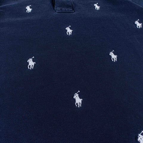 Polo Ralph Lauren Pony AOP Embroidered Polo Shirt
