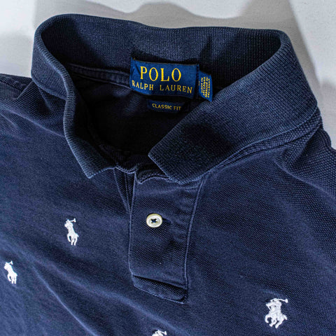 Polo Ralph Lauren Pony AOP Embroidered Polo Shirt