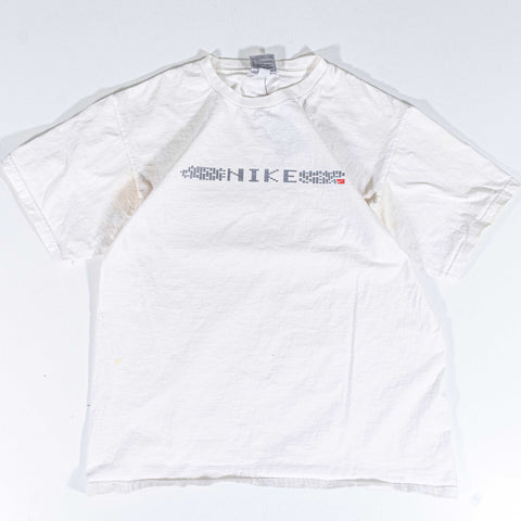 NIKE Digital Spell Out T-Shirt Swoosh