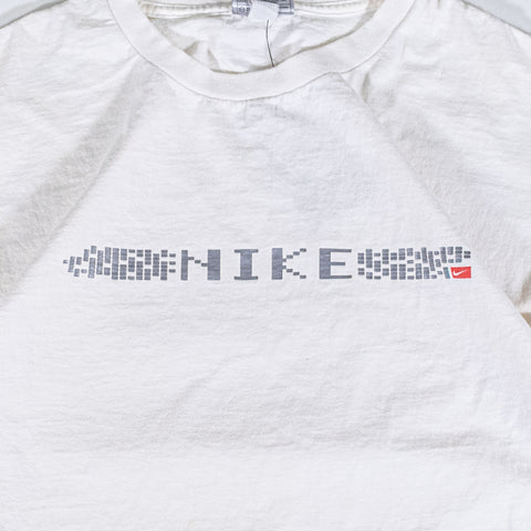 NIKE Digital Spell Out T-Shirt Swoosh