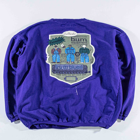 BUM Equipment BUM Blues Hip Hop Sweatshirt