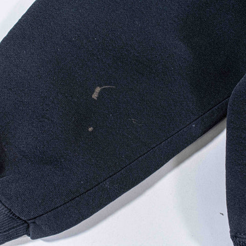 Russell Athletic Blank Black Crewneck Sweatshirt Made in USA