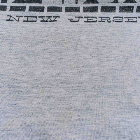 Newark NJ Spell Out Layered T-Shirt Double Sided