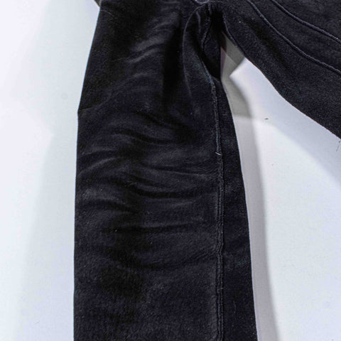 Avirex Suede Embroidered Snap Jacket