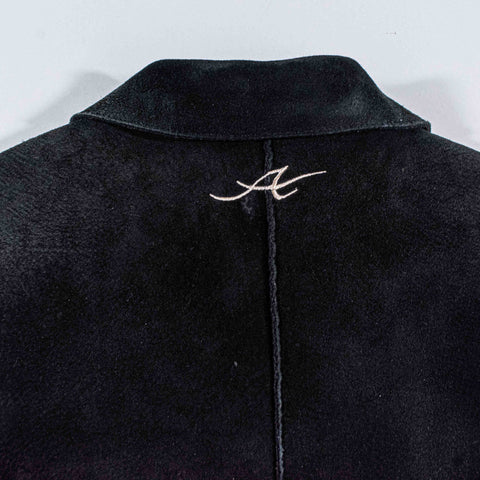 Avirex Suede Embroidered Snap Jacket