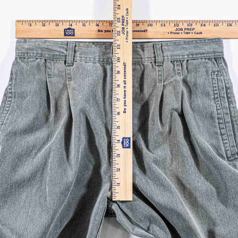 Bugle Boy Wide Leg Green Chino Pants