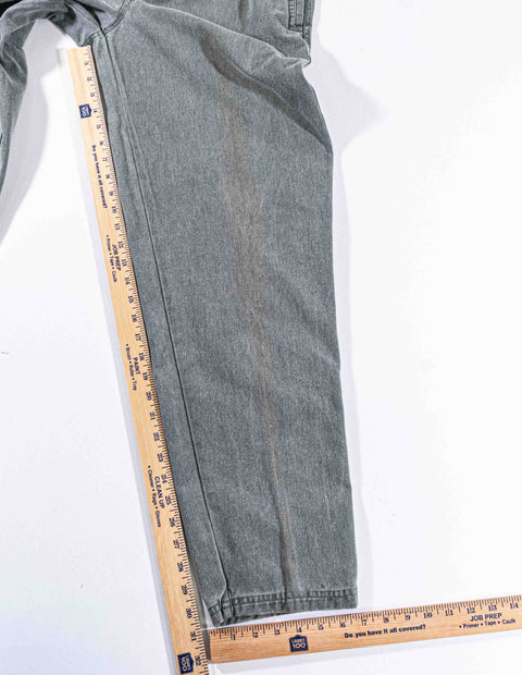 Bugle Boy Wide Leg Green Chino Pants