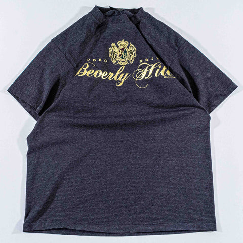 Rodeo Drive Beverly Hills Crest Striped T-Shirt