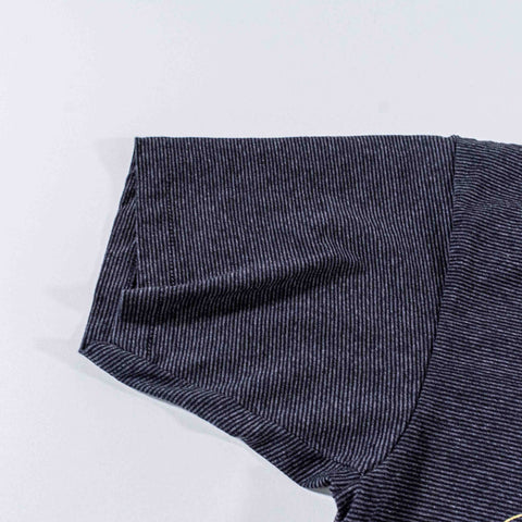 Rodeo Drive Beverly Hills Crest Striped T-Shirt