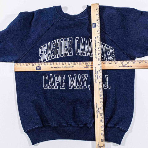 Cape May Seashore Campsites Raglan Sweatshirt Artex
