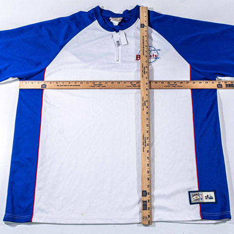 Baltimore Bullets Hardwood Classics Warm Up Jersey Majestic Throwback