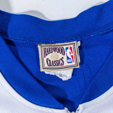Baltimore Bullets Hardwood Classics Warm Up Jersey Majestic Throwback
